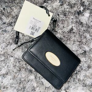Moncrief Black Leather Women's Wallet